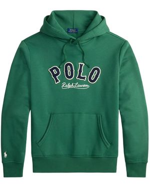 Polo Ralph Lauren Logo-Detail Hoodie - Green