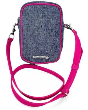 Chrome Hearts Bolso De Hombro Con Parche De Cuero - Rosa