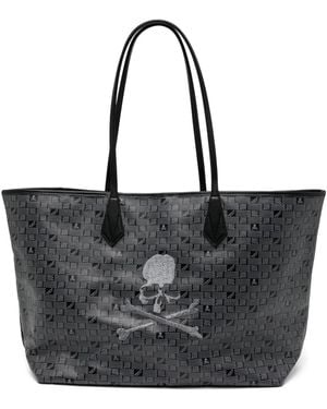 MASTERMIND WORLD X Moreau Extra Großer Saint Tropez Tote Bag - Schwarz