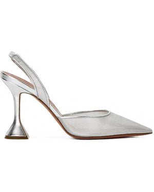 AMINA MUADDI Holli Mesh Court Shoes - White