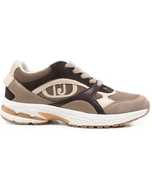 Liu Jo Trixie Paneled Logo-Patch Sneakers - White