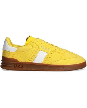 Polo Ralph Lauren Heritage Aera Sneakers - Yellow