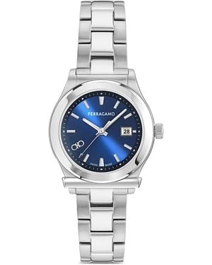 Ferragamo Reloj Lady De 33 Mm 1927 - Azul