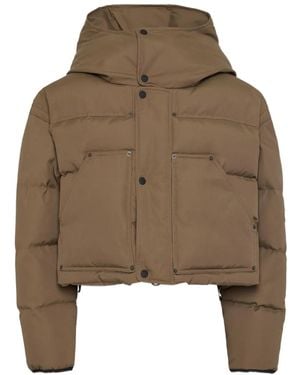DSquared² Gefütterte Cropped-Jacke - Braun