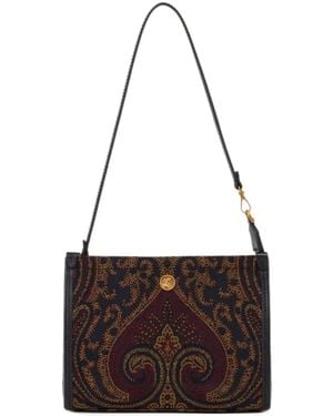 Etro Paisley Jacquard Pouch - White