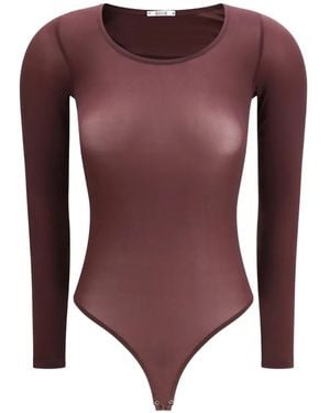Wolford Buenos Aires String Body - Purple