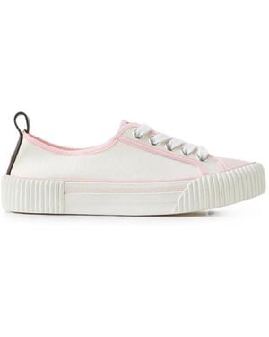 Versace Goliath Canvas Sneakers - White