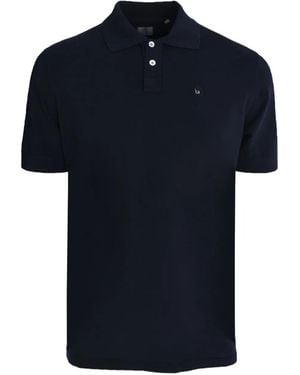 Luigi Borrelli Napoli Piquet-cotton Polo Shirt - ブルー