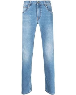 Fay Light-wash Skinny Jeans - Blue