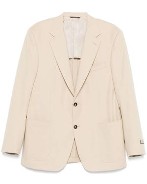 Canali Blazer con botones - Neutro