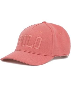 Polo Ralph Lauren Embossed Logo Cap - Pink