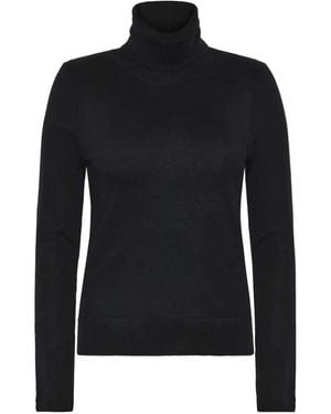 EMERSON RENALDI Roll-Neck Long-Sleeve Sweater - Black