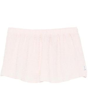 Hunza G Seersucker Shorts - Pink