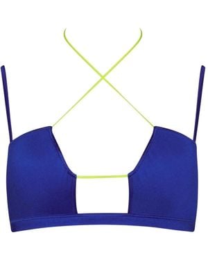 Maison Close Glow Bralette Bikini Top - Blue