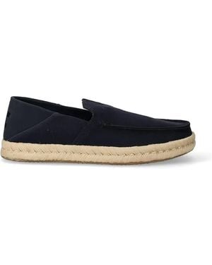 TOMS Alonso rope-detail loafers - Azul