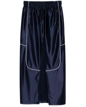 Alexander Wang Deconstructed Tube Skirt - Blue