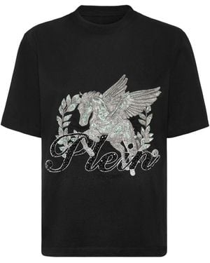 Philipp Plein Unicorn Tシャツ - ブラック