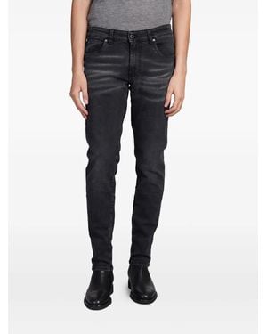 Salvatore Santoro Logo-Patch Jeans - Black