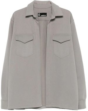 Notrainproof Flap-Pocket Shirt - Gray
