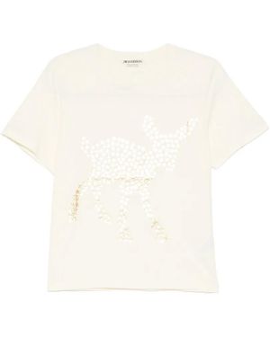 JW Anderson Animal Star T-Shirt - White