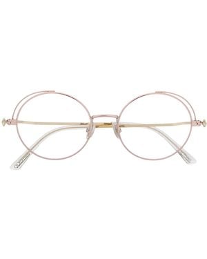 Jimmy Choo Gafas Con Montura Redonda - Multicolor