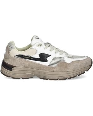 Stepney Workers Club Amiel S-Strike Trainers - White