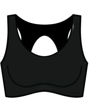 Calvin Klein Invisible High Impact Performance Sports Bra - Black