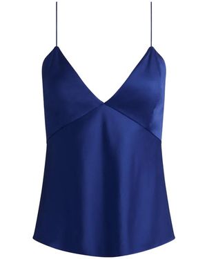 Alice + Olivia Milta V-Neck Camisole - Blue