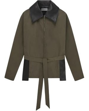 16Arlington Kair Belted Jacket - Natural