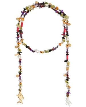 Bimba Y Lola Collar Con Charms - Blanco