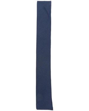 Corneliani Woven Tie - Blue