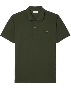 Lacoste Logo-Embroidered Polo Shirt - Green