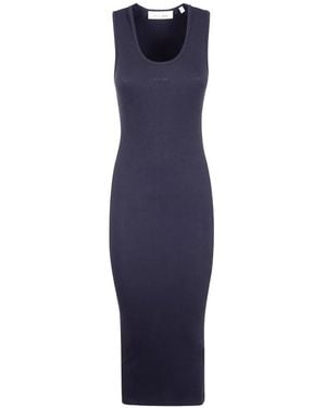 Fear Of God Ribbed-Knit Maxi Dress - Blue