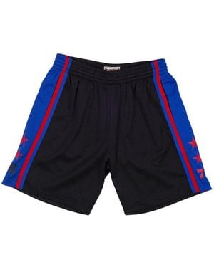 Mitchell & Ness X Nba 1976 Philadelphia 76Ers Shorts - Blue