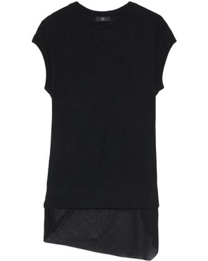 Y's Yohji Yamamoto Haut À Détail Froncé - Noir