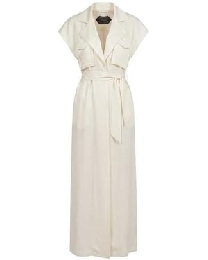 Taller Marmo Serengeti Belted Maxi Dress - White