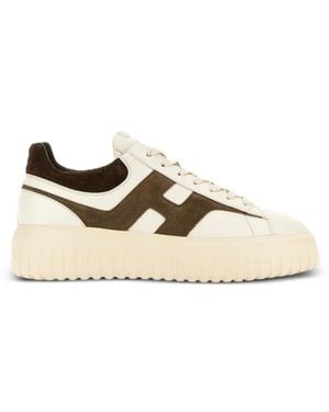 Hogan Baskets À Rayures H - White