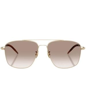 Oliver Peoples Gafas De Sol Aymes Con Montura Piloto - Metálico