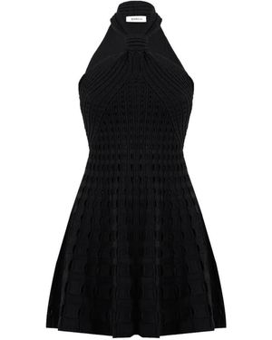 Jonathan Simkhai Eyelet-Knit Mini Dress - Black