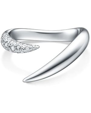 Tasaki Danger Horn ダイヤモンド リング 18kホワイトゴールド