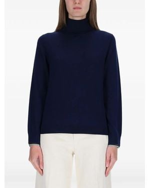 Paul Smith Roll-Neck Sweater - Blue