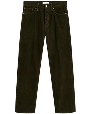 sunflower Corduroy-Textured Jeans - Black