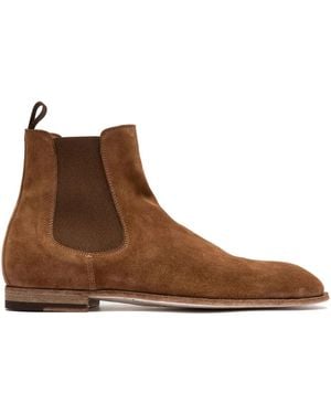 Officine Creative Solitude 004 Pull-tab Boots - ブラウン