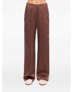 The Upside Marnie Side-Stripe Track Pants - Brown