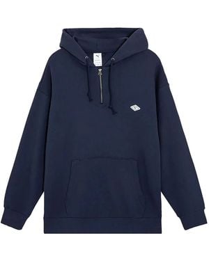 PUMA X Nanamica Half-Zip Hoodie - Blue