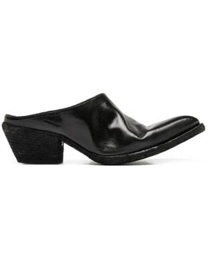 Officine Creative Wanda Mules Mit Spitzer Kappe - Schwarz