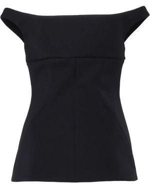 Philosophy Di Lorenzo Serafini Top Polyamide Elastane - Black