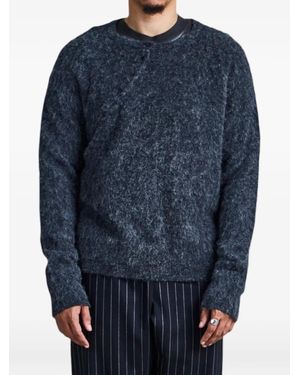 Saul Nash Nipple Asymmetric Jumper - Blue