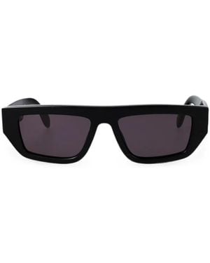 Palm Angels Hercules Logo-Plaque Sunglasses - Black