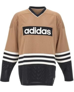 adidas V-Neck Jersey - Grey